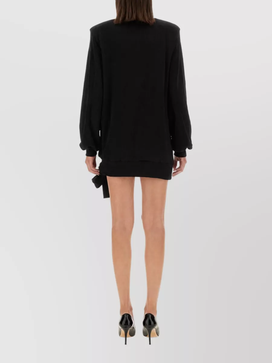 Versace Jeans Couture Cotton Sweatshirt Dress