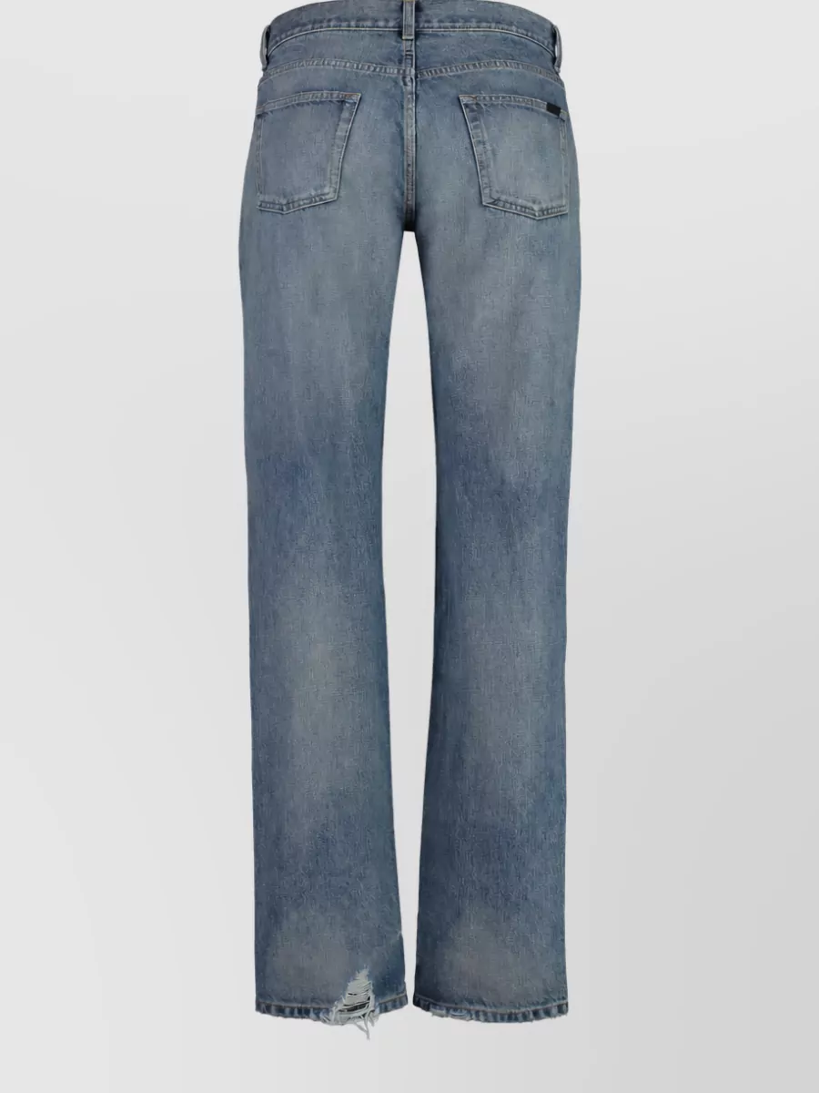 Saint Laurent Straight-Leg Jeans