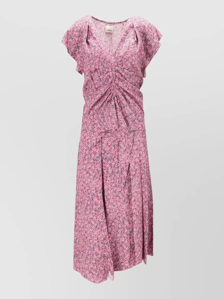 Isabel Marant silk blend midi dress