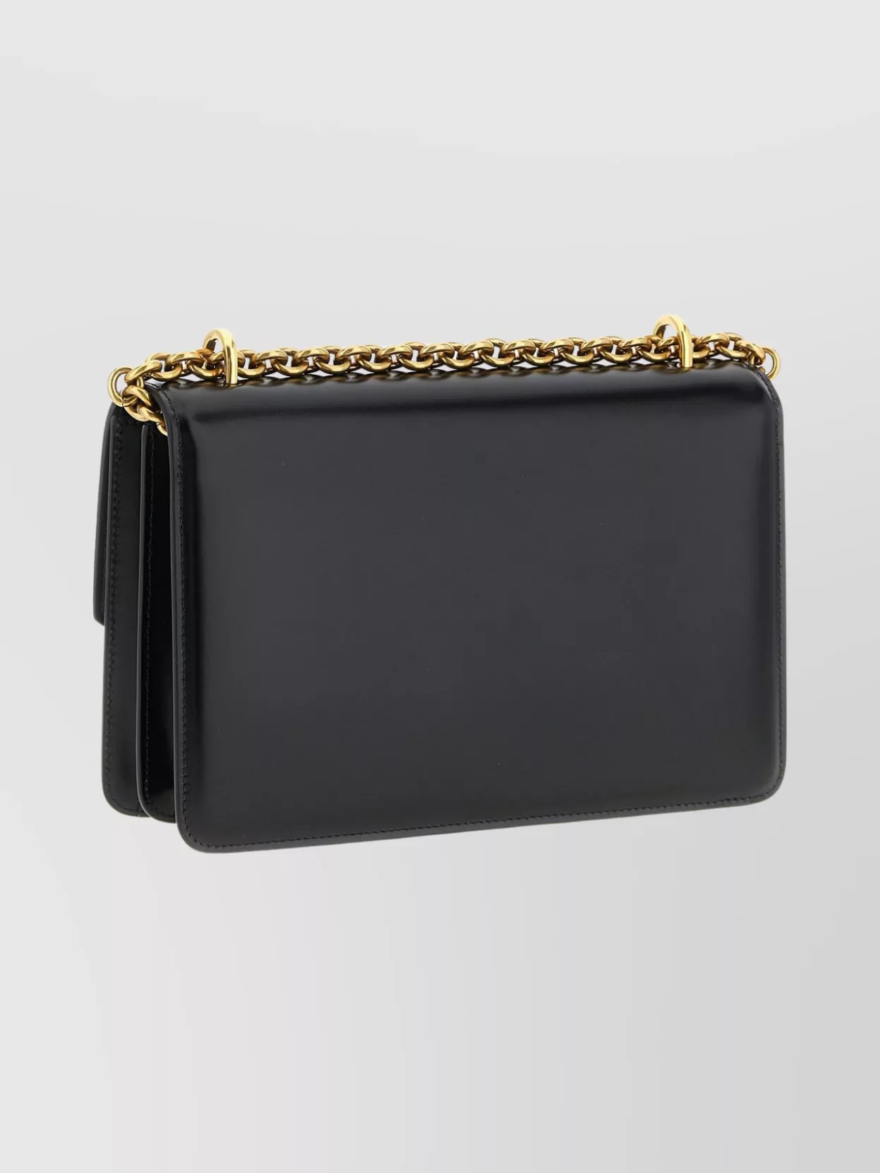 Valentino Vain Shoulder Bag Chain Strap In Black