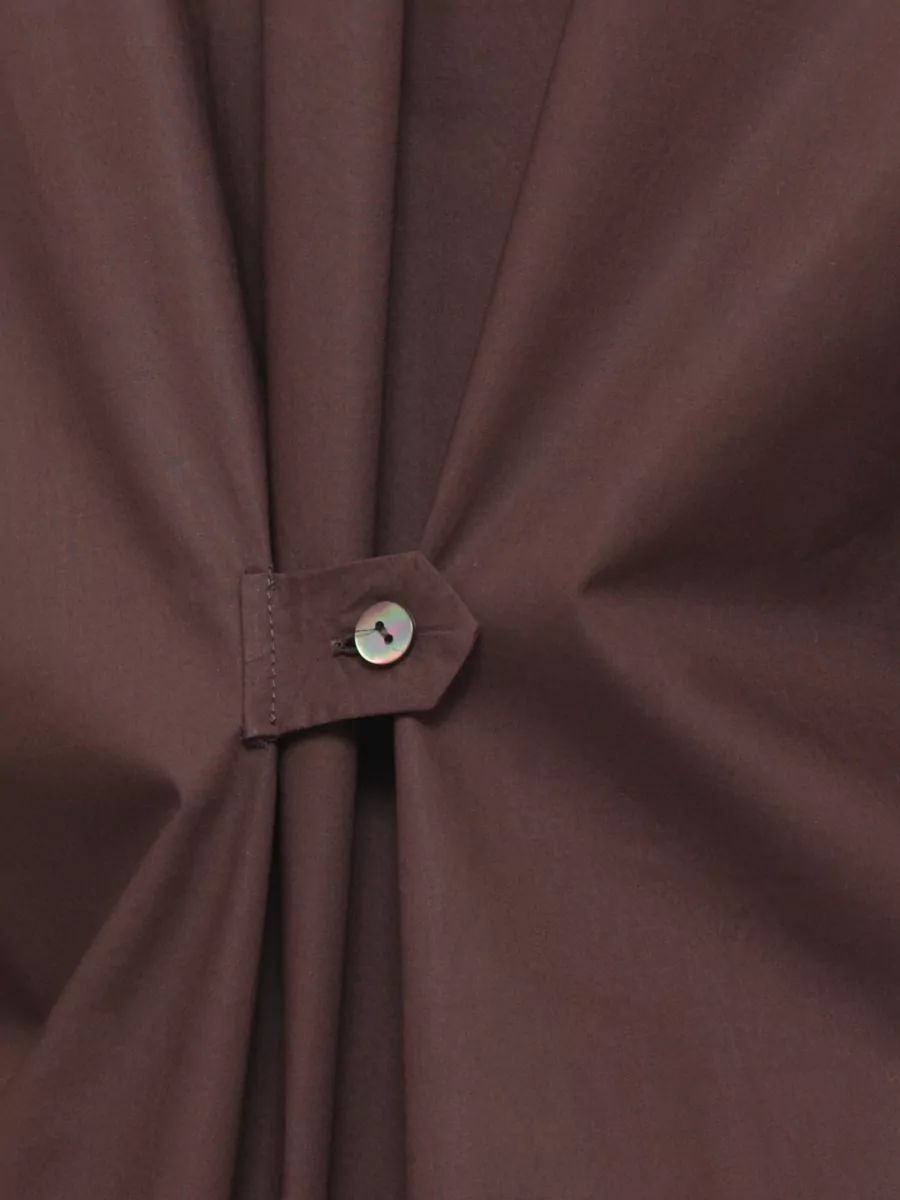 Panicale Cotton Silk Long-Sleeve Shirt