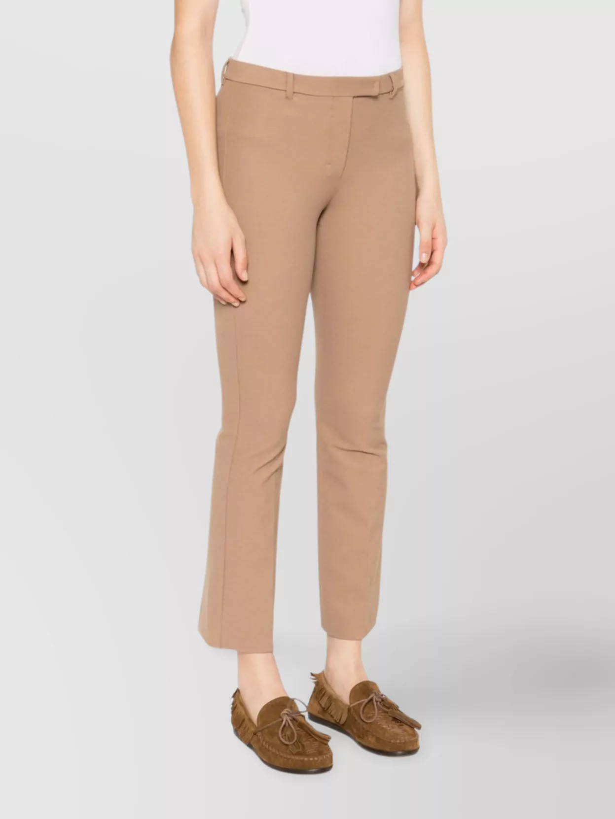 S Max Mara High Waist Pleated Trousers