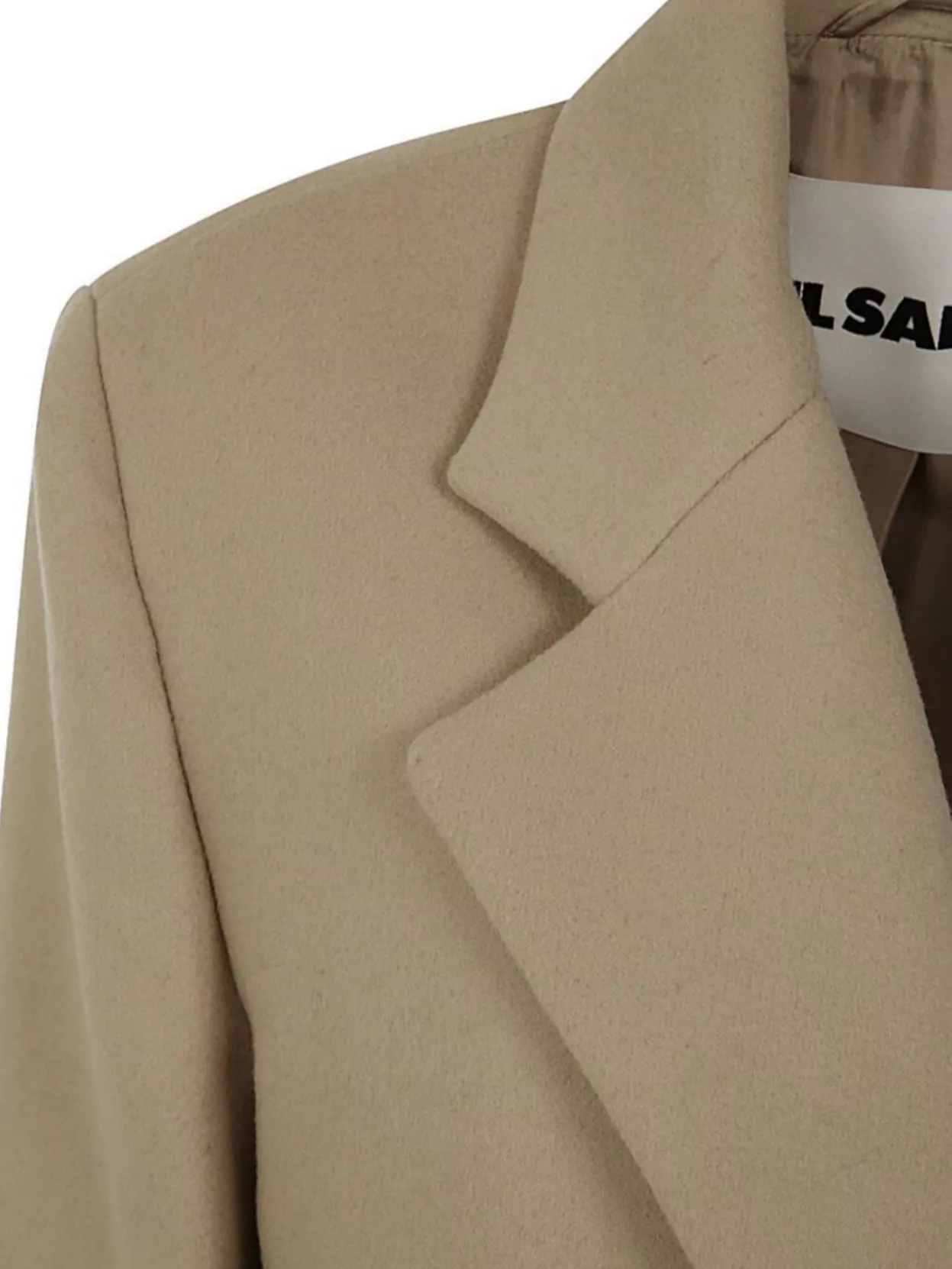 Jil Sander Short Double Breasted Tailor Made Crombie