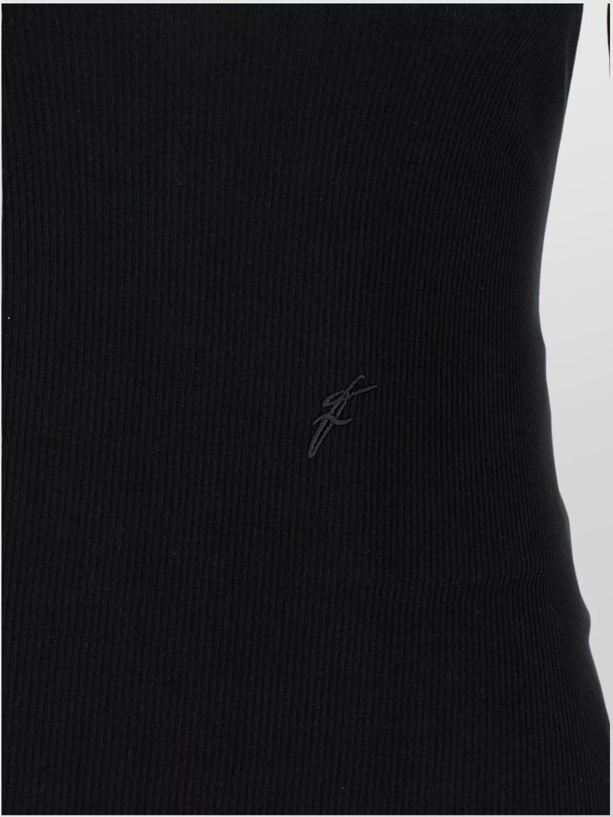 Ferragamo Shaped Neckline Sweater Sweaters And Cardigans Black