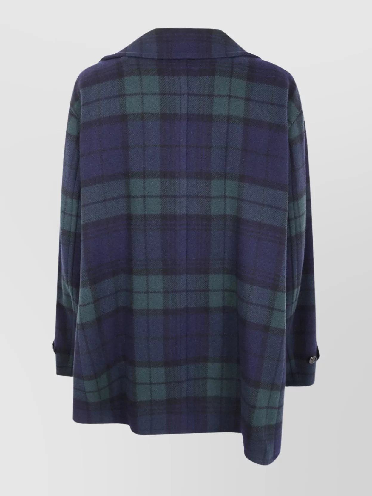 Polo Ralph Lauren Plaid Bomber Jacket Notched Lapels In Blue