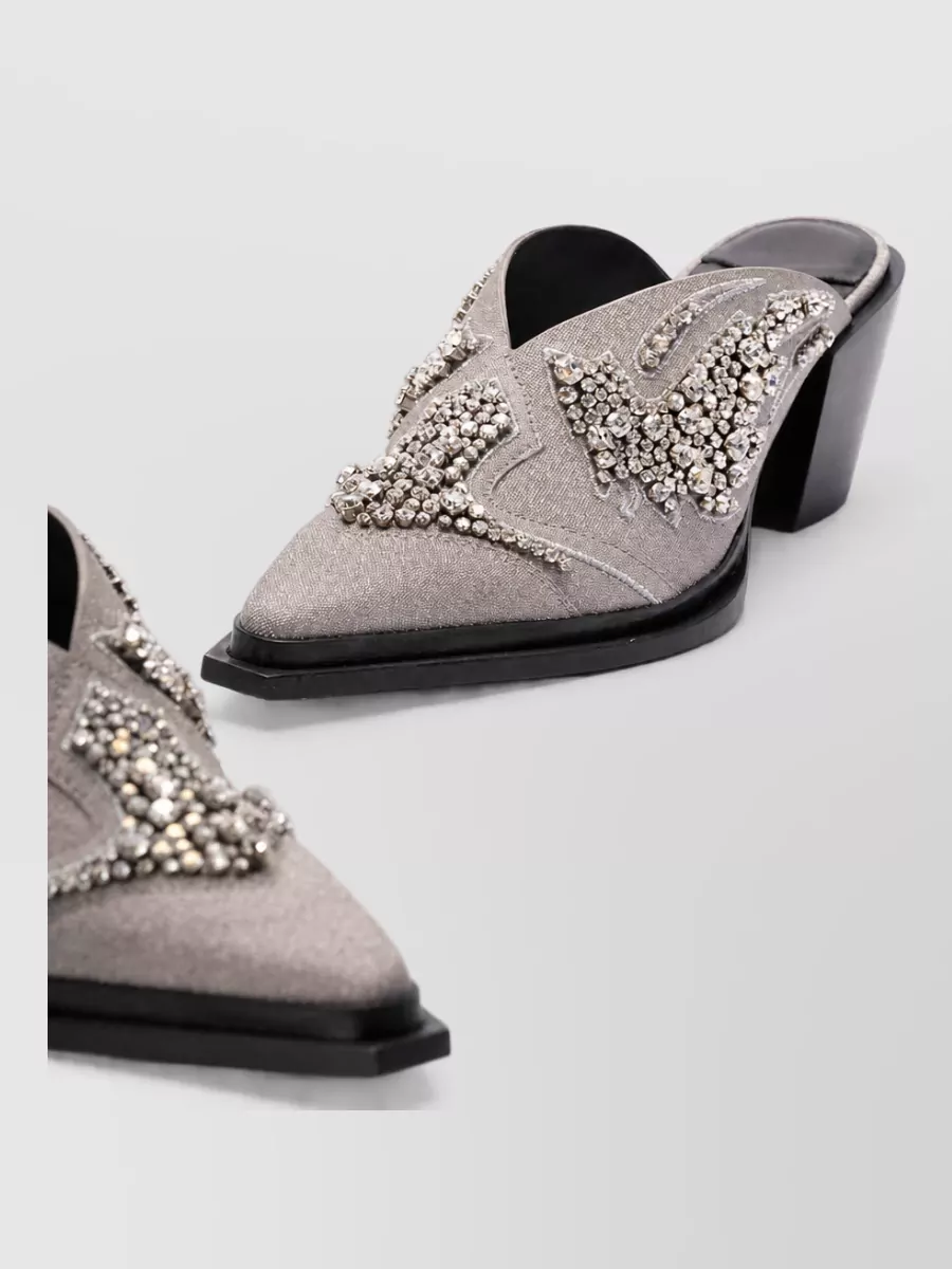 Jimmy Choo leather mules
