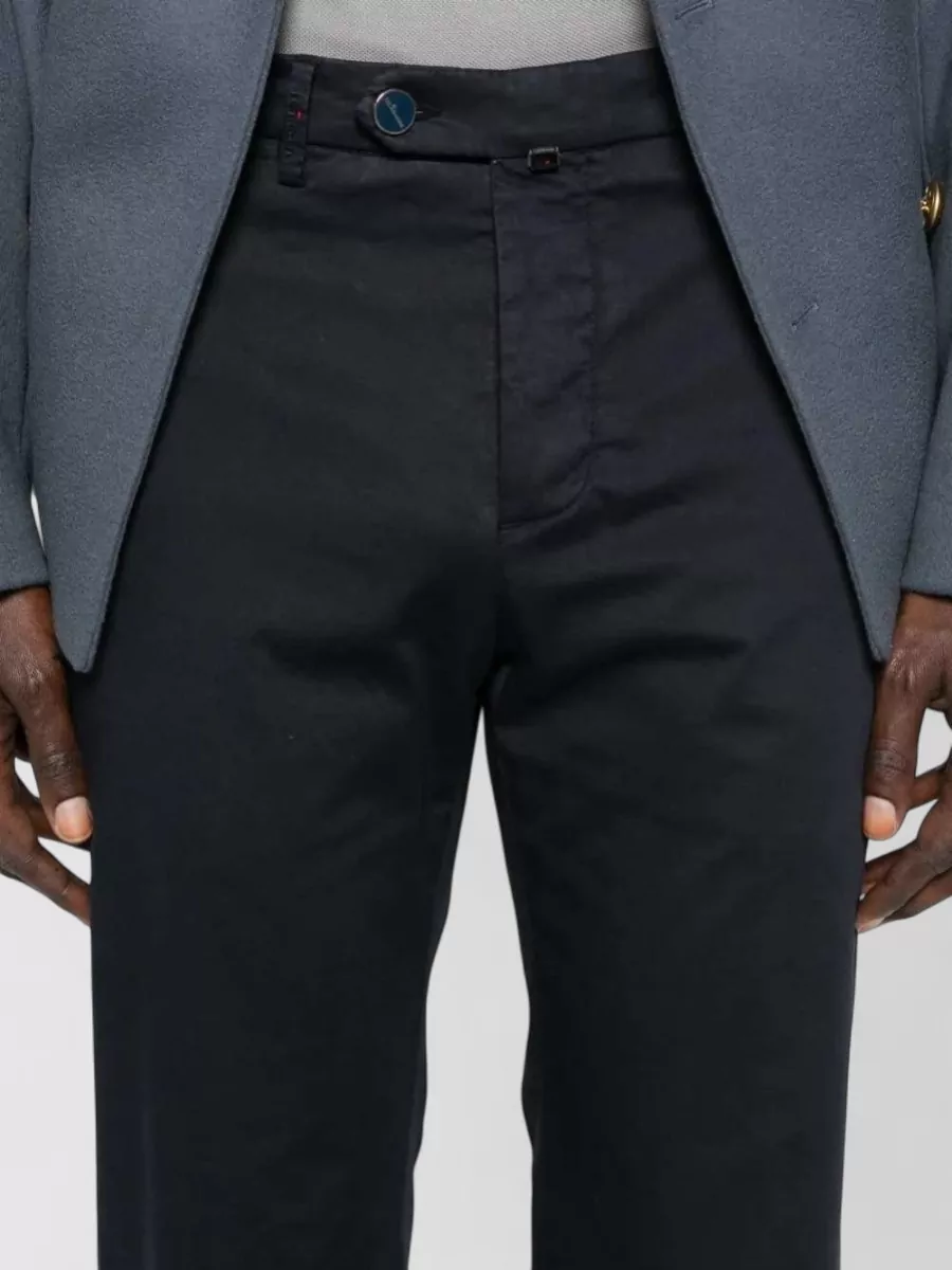 Kiton Tailored Trousers Dry Clean Only Pockets