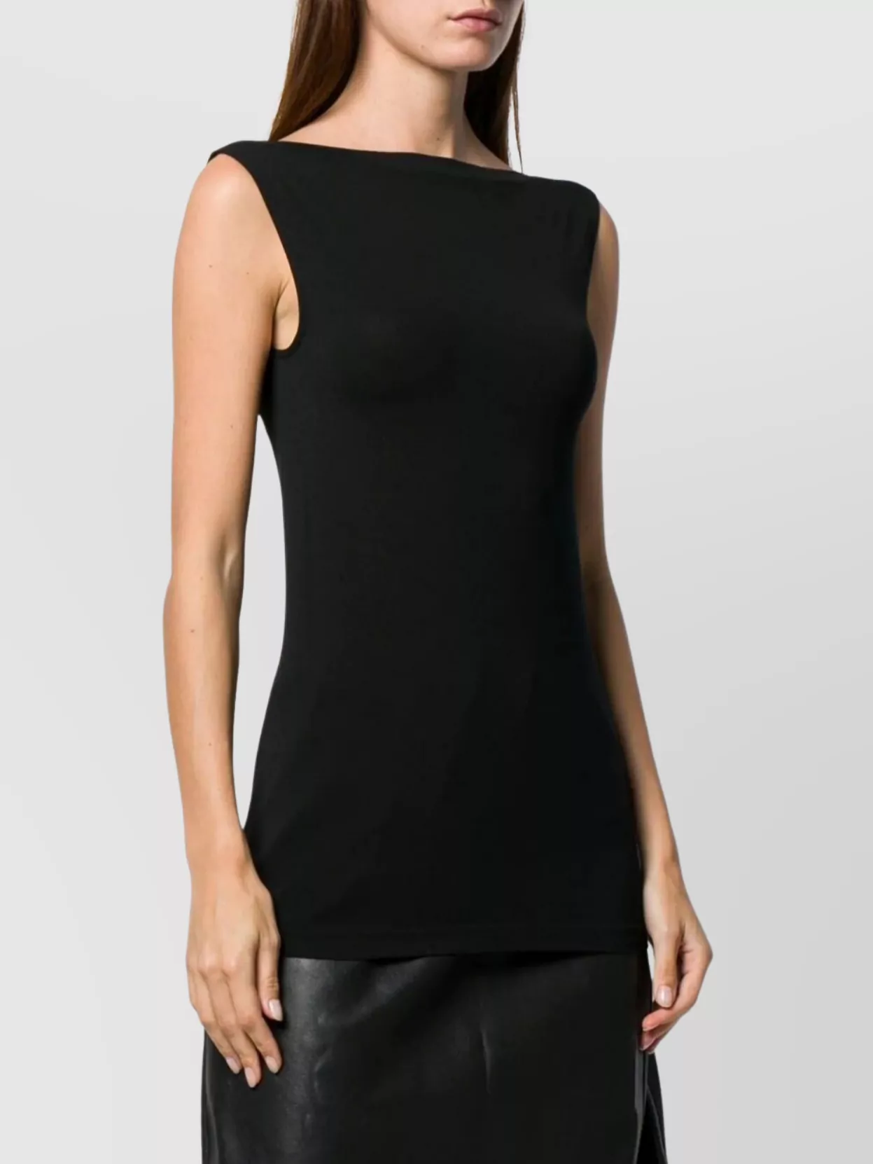 Wolford Sleeveless Boat Neck Top