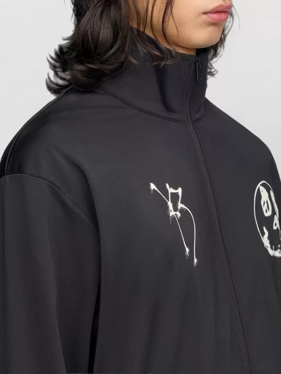 Y-3 Printed Zip Track Jacket