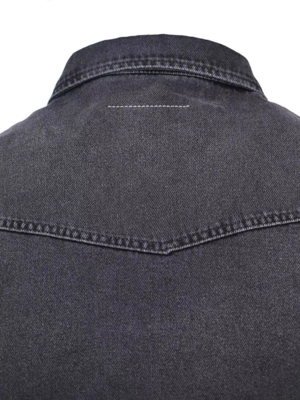 Mm6 Maison Margiela Shirt Point Collar Long Sleeves Buttoned Cuffs Chest Pockets