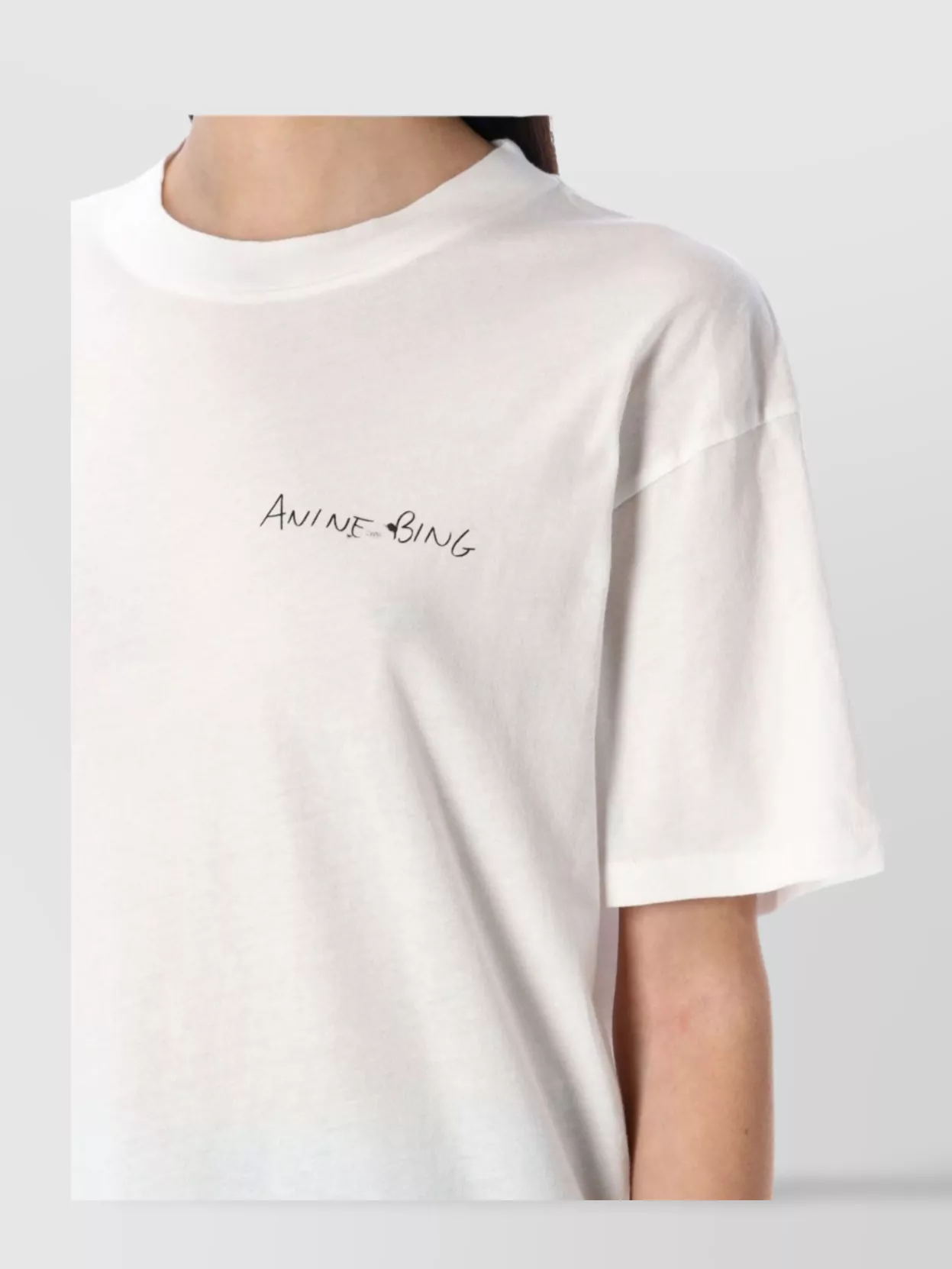 Shop Anine Bing Graphic Print T-shirt Lyrics Walker