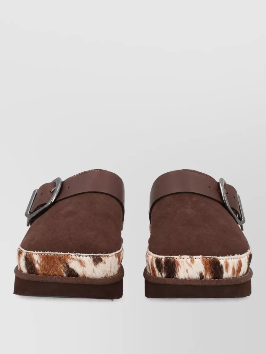 Ugg goldenstar western leather mules