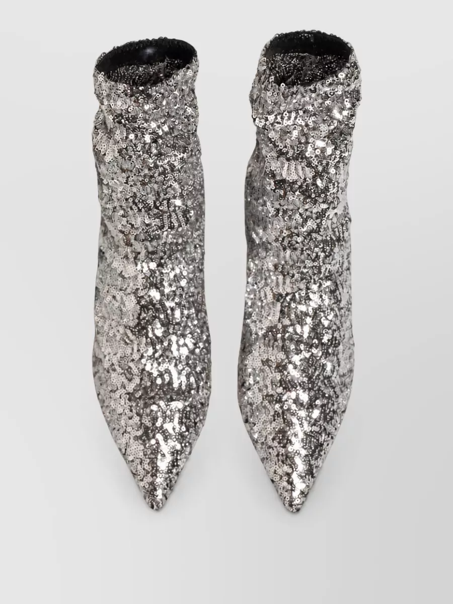 Dolce&Gabbana Sequined Short Boots