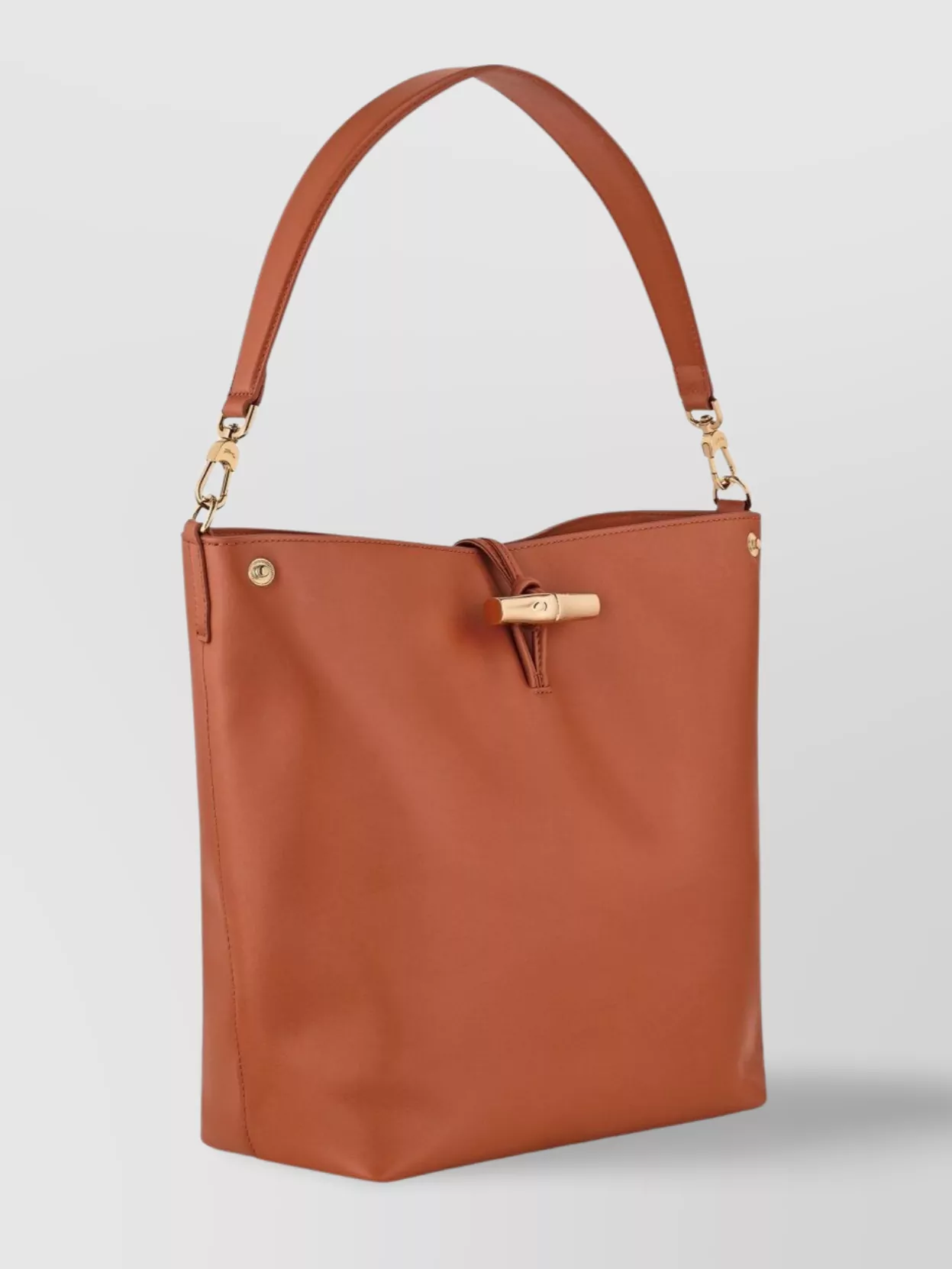 Longchamp Structured Top Handle Bag
