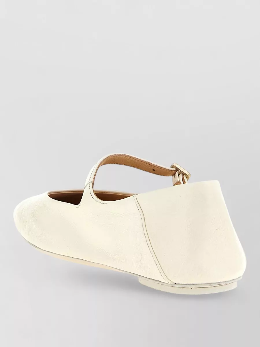Marsell Leather Ballerina Flats