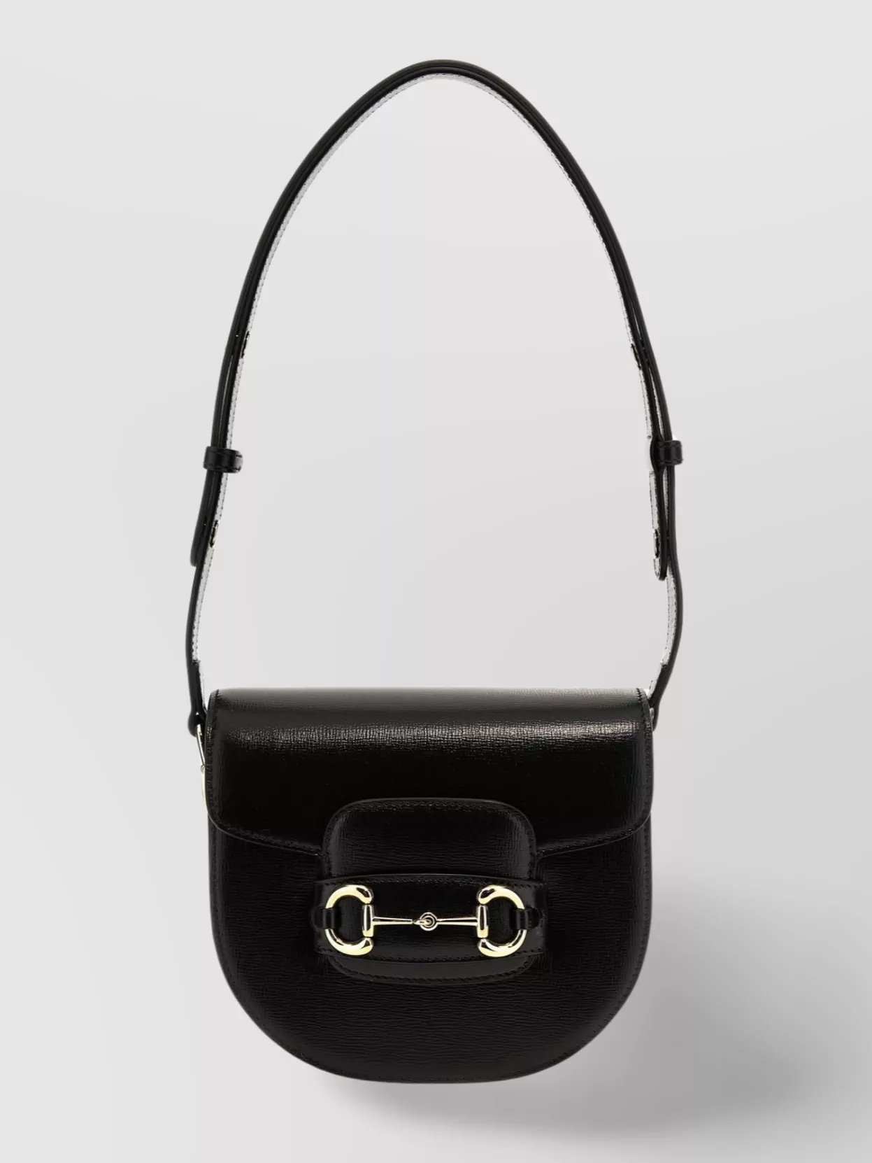 Gucci Horsebit 1955 Leather Crossbody Bag In Black