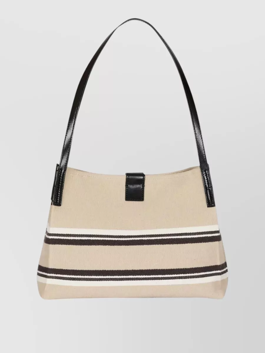 Balmain Release Small Canvas Shoulder Bag