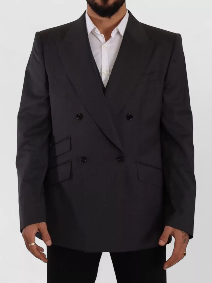 Dolce&Gabbana Virgin wool double-breasted blazer