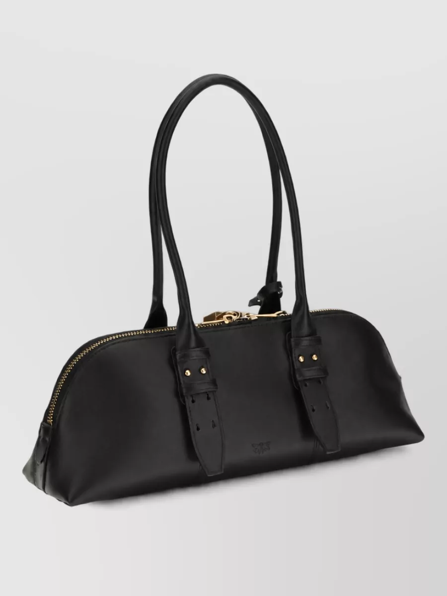 Pinko love bag leather clutch bag