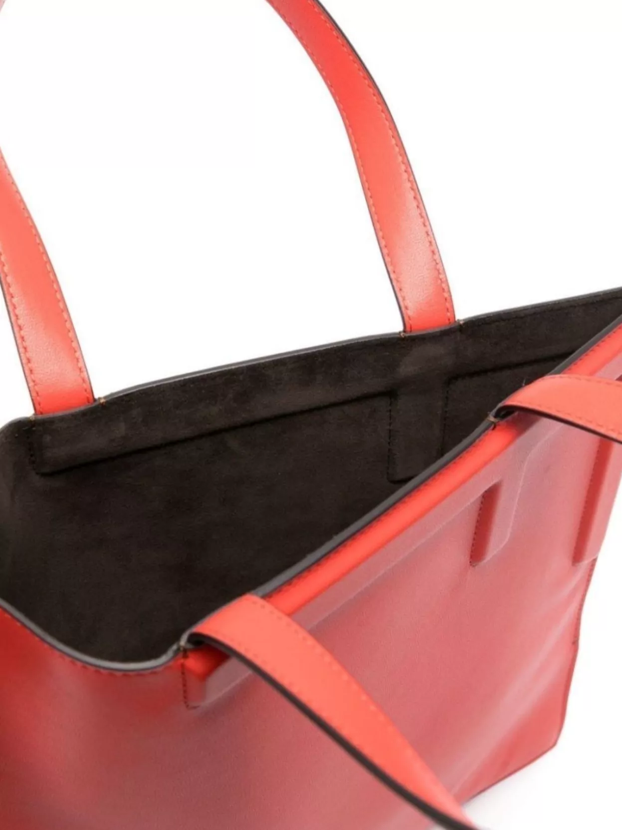 Fendi Leather Tote Medium Colour-block Design
