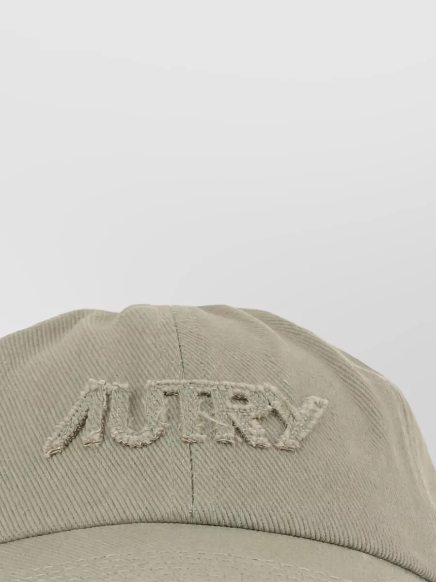 Autry cotton logo-embroidered cap