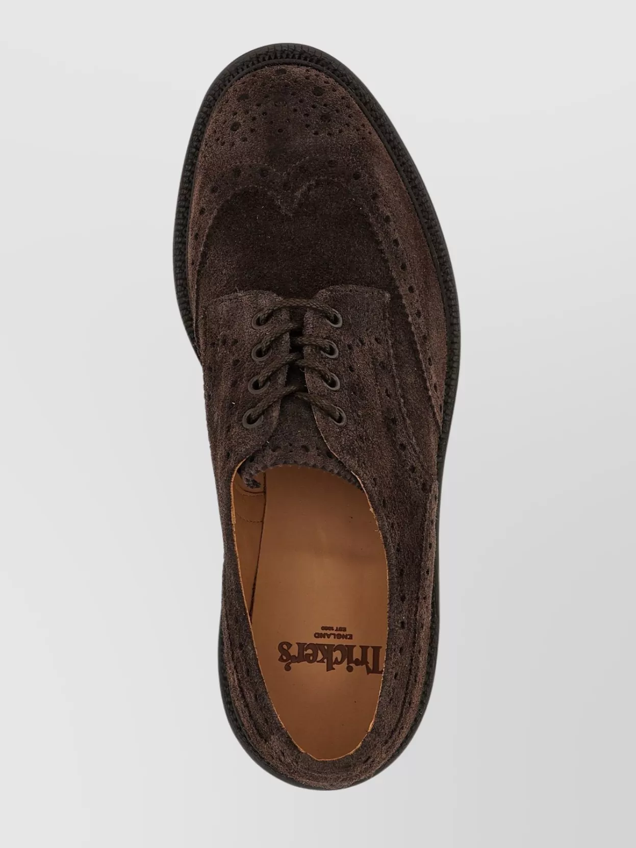 Tricker's Lace-Up Shoes Featuring Brogue Detailing