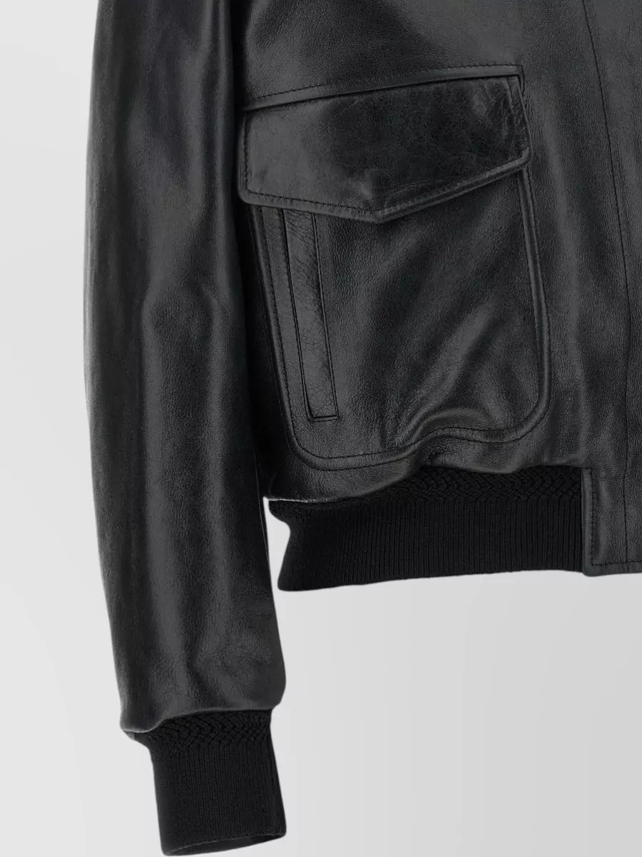 Tom Ford Lambskin Aviator Leather Jacket