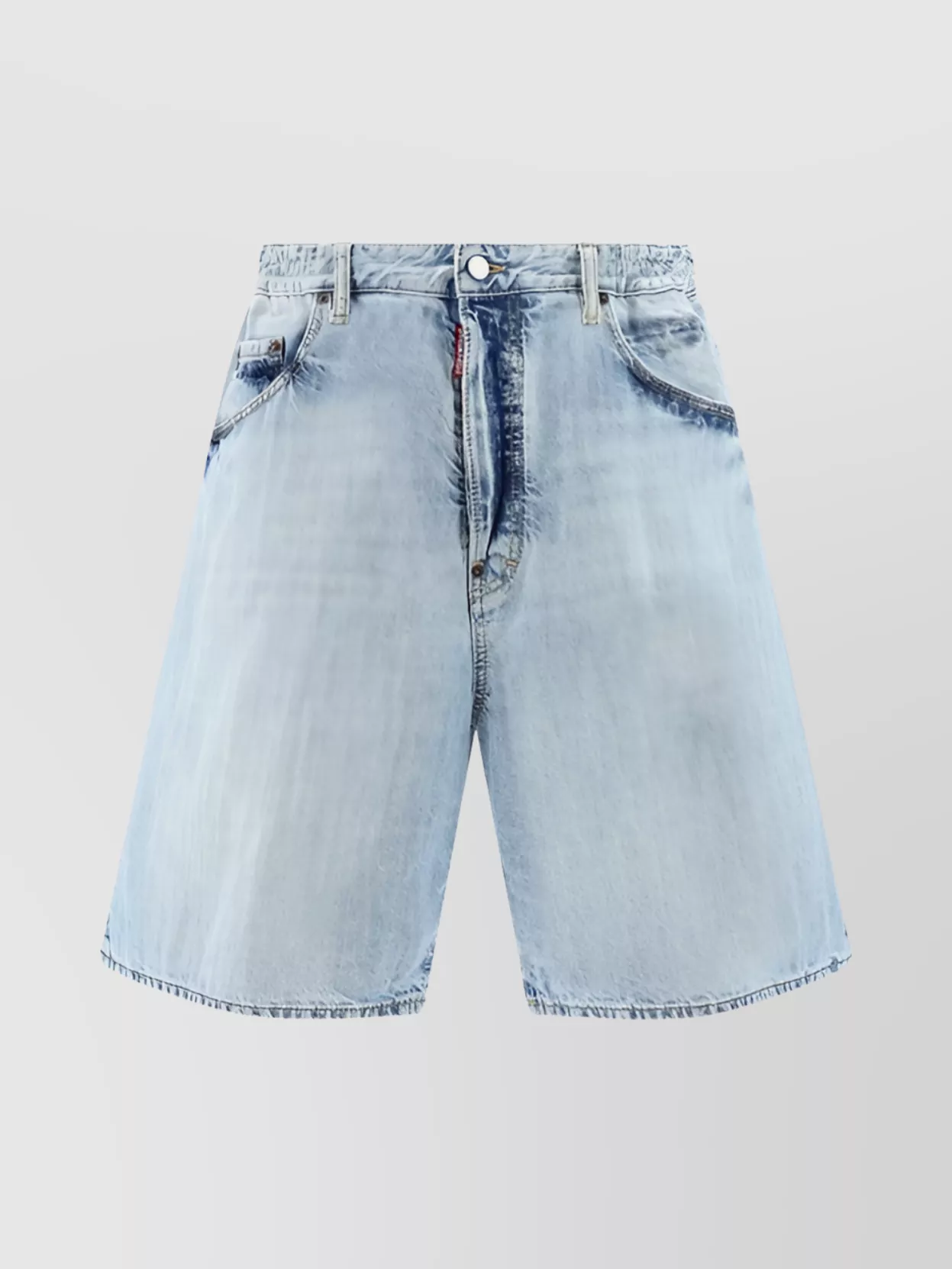 Shop Dsquared2 Oversize Fit Denim Shorts