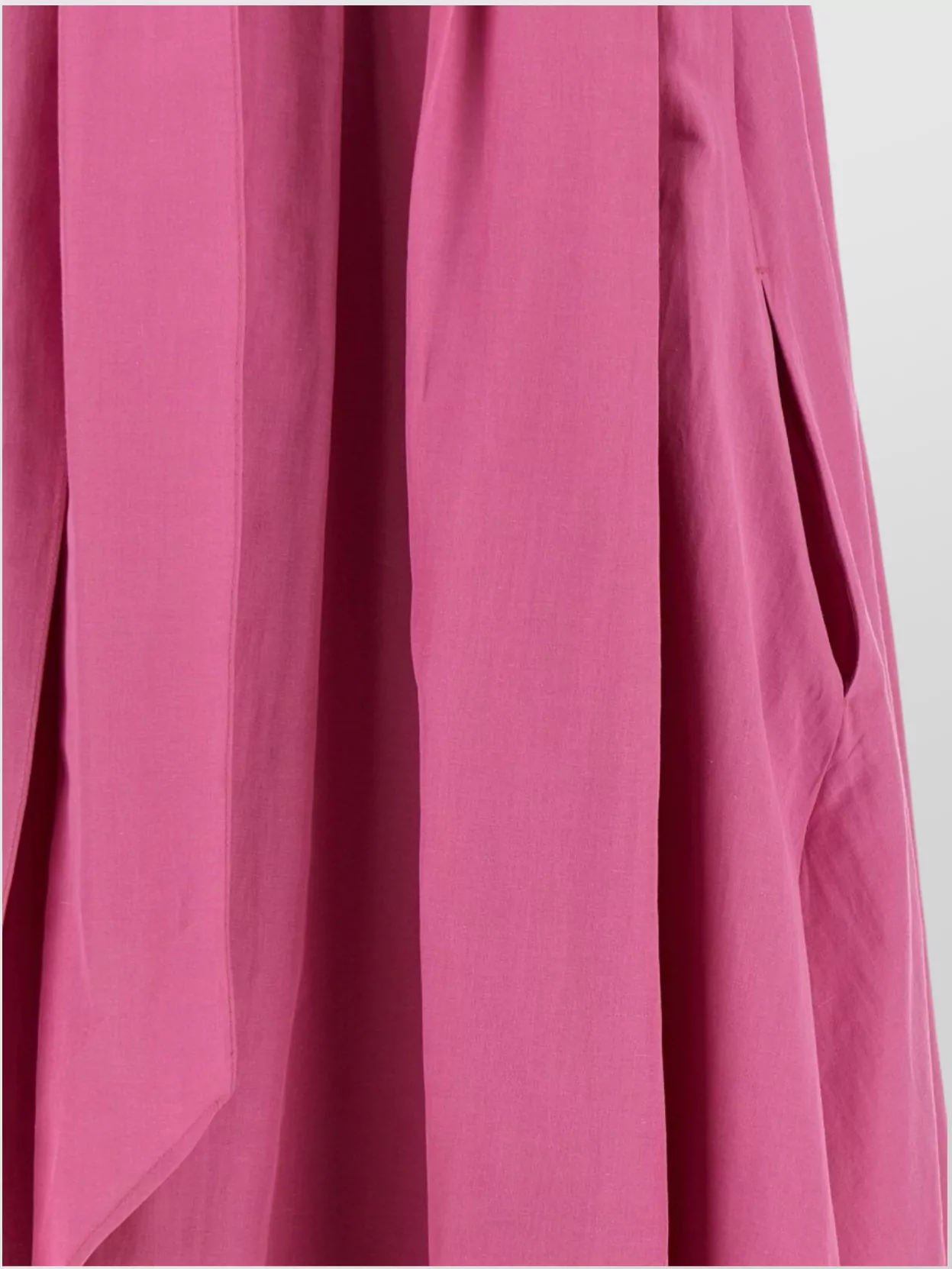 Shop 's Max Mara Bow Pleated Midi Sleeveless Dress