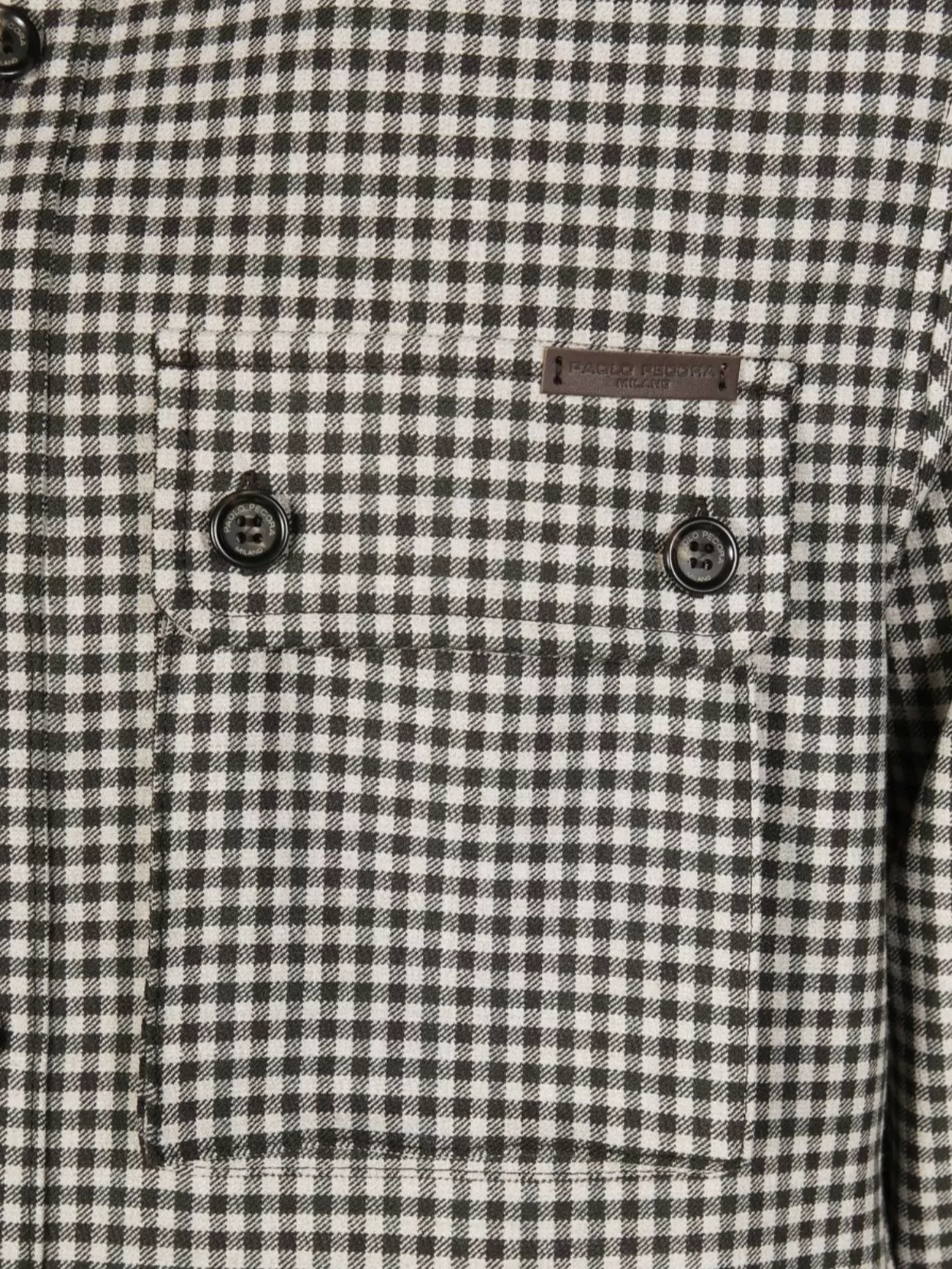 Paolo Pecora Casual Shirt Featuring Chest Pockets