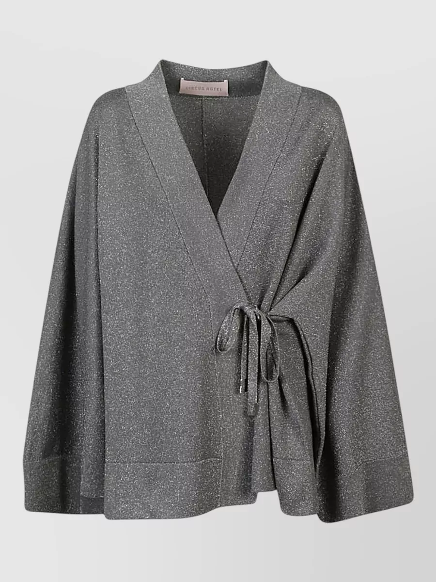 Circus Hotel viscose short kimono top
