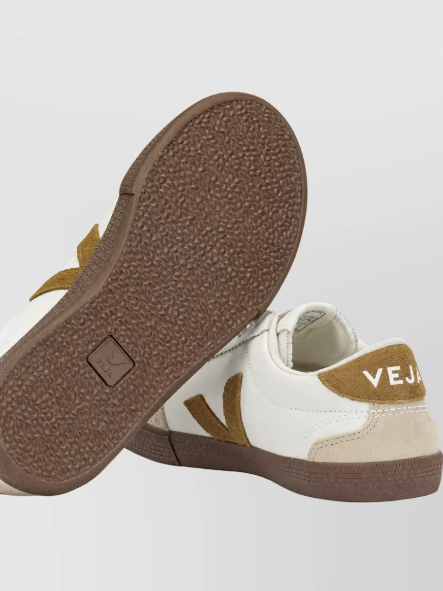 Veja Leather Low-Top Sneakers