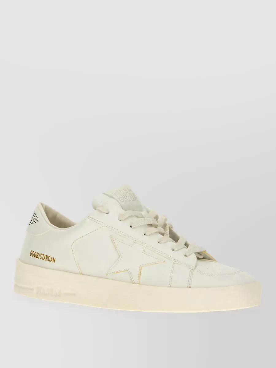 Golden Goose leather low-top sneakers