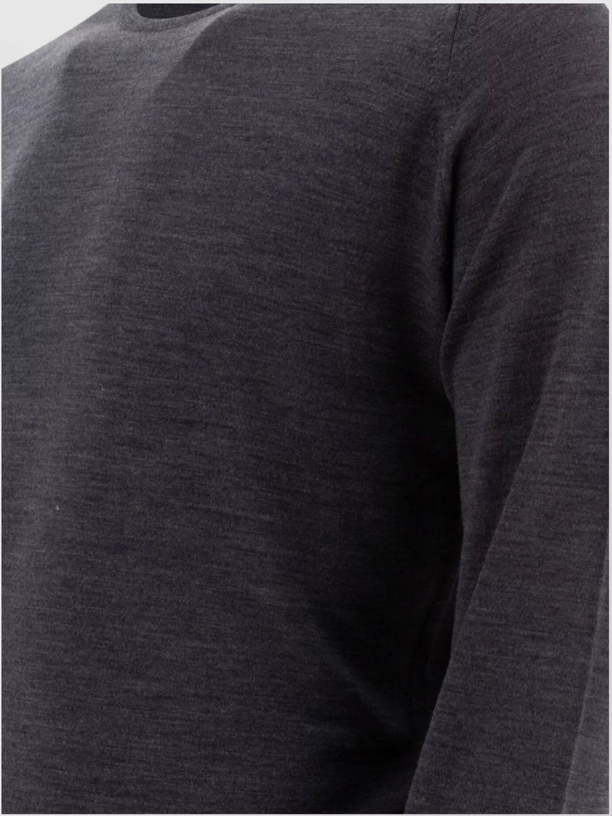 John Smedley Fine Knit Long Sleeve Round Neck Sweater