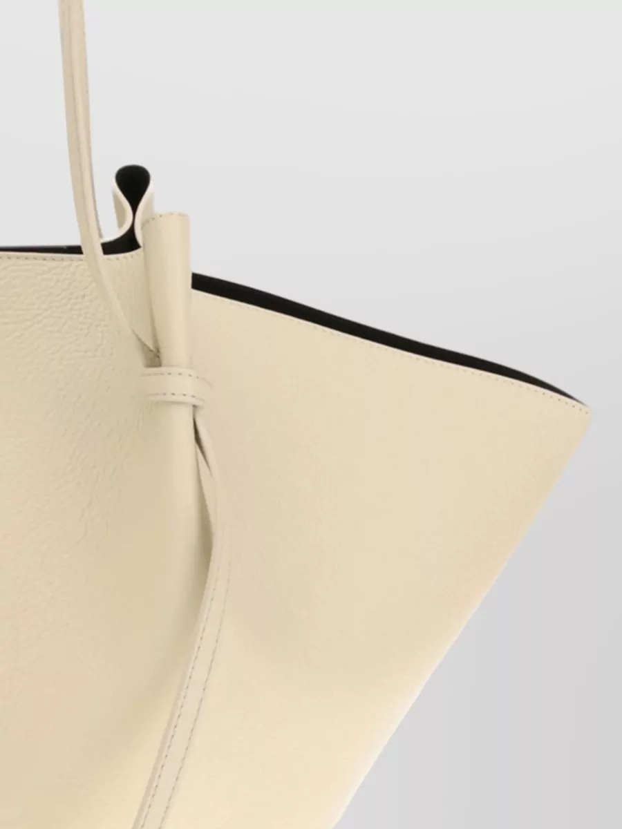 Yuzefi Mochi Large Leather Shoulder Tote Bag