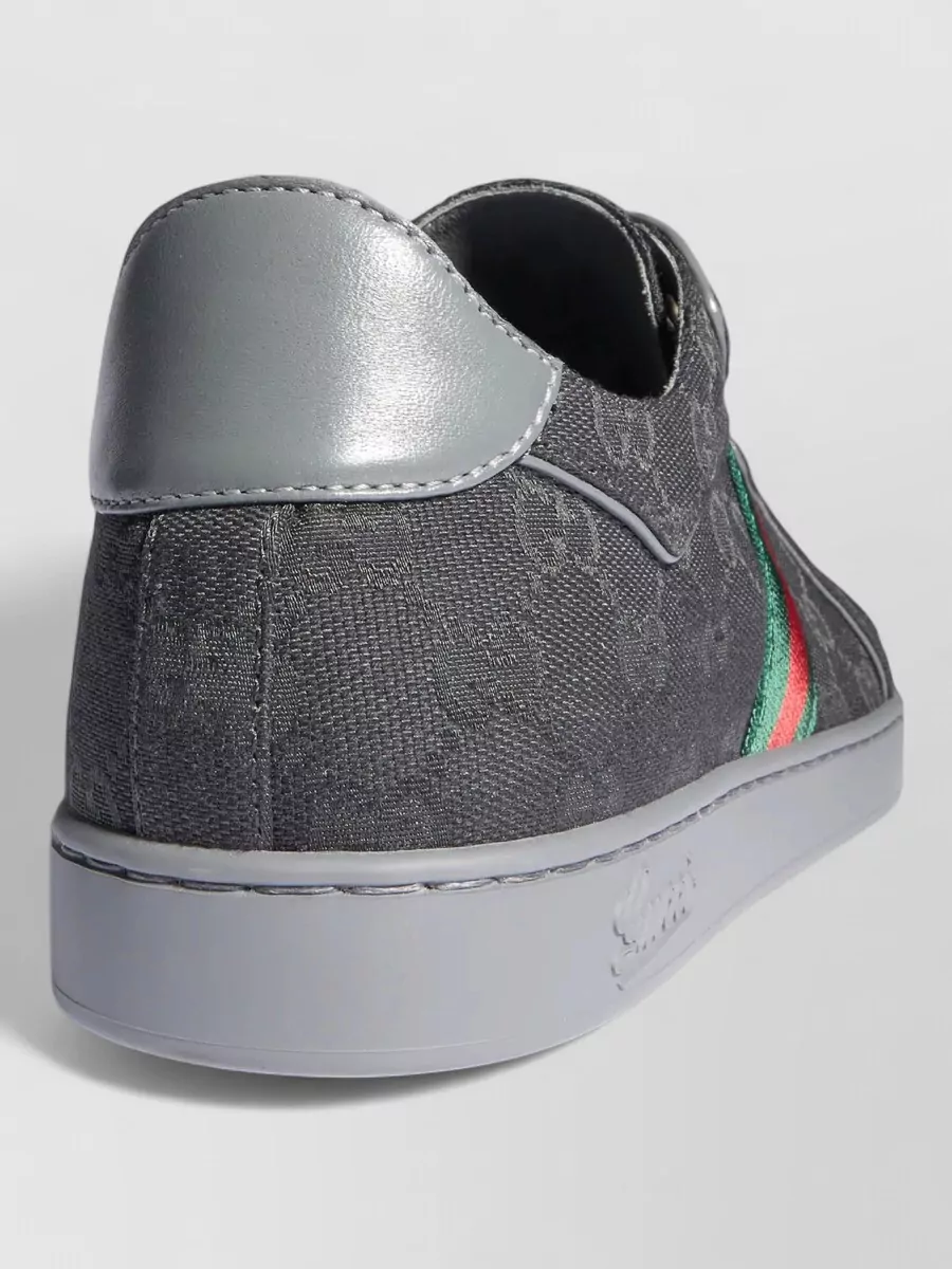 Gucci Stretch Fabric Low-Top Sneakers