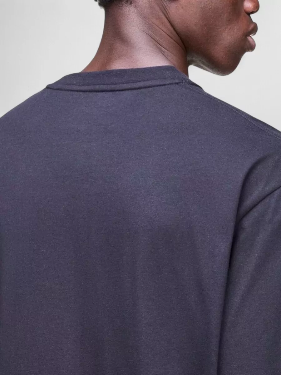 Y-3 Logo Crew Neck T Shirt Graphic Print