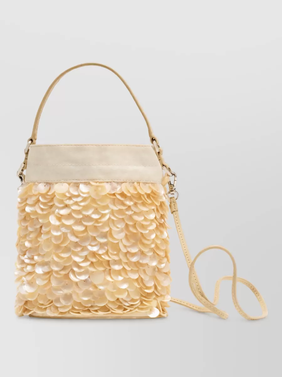 Staud mini pearls mini bag