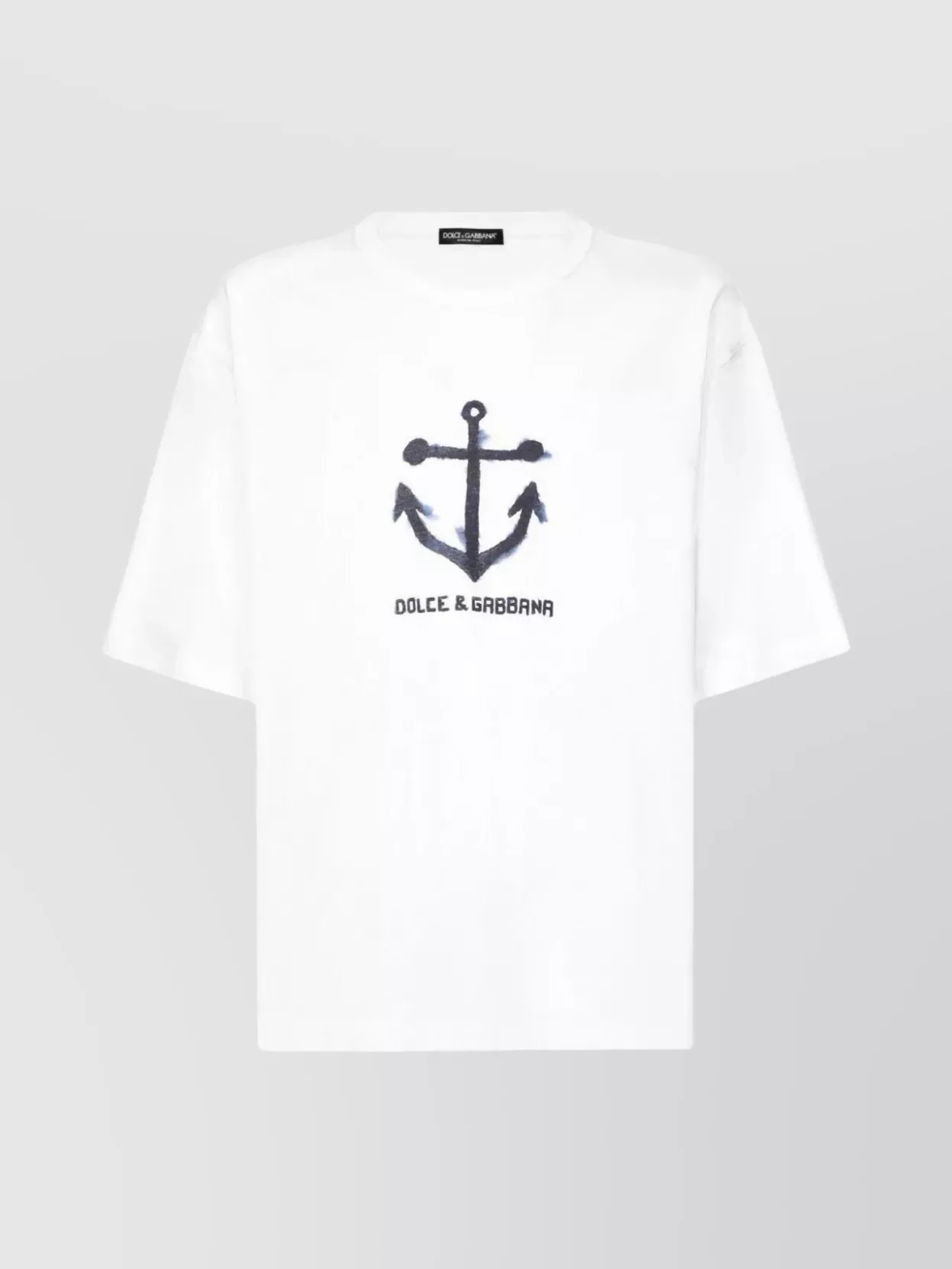 Shop Dolce & Gabbana Oversize Marina Graphic T-shirt In White