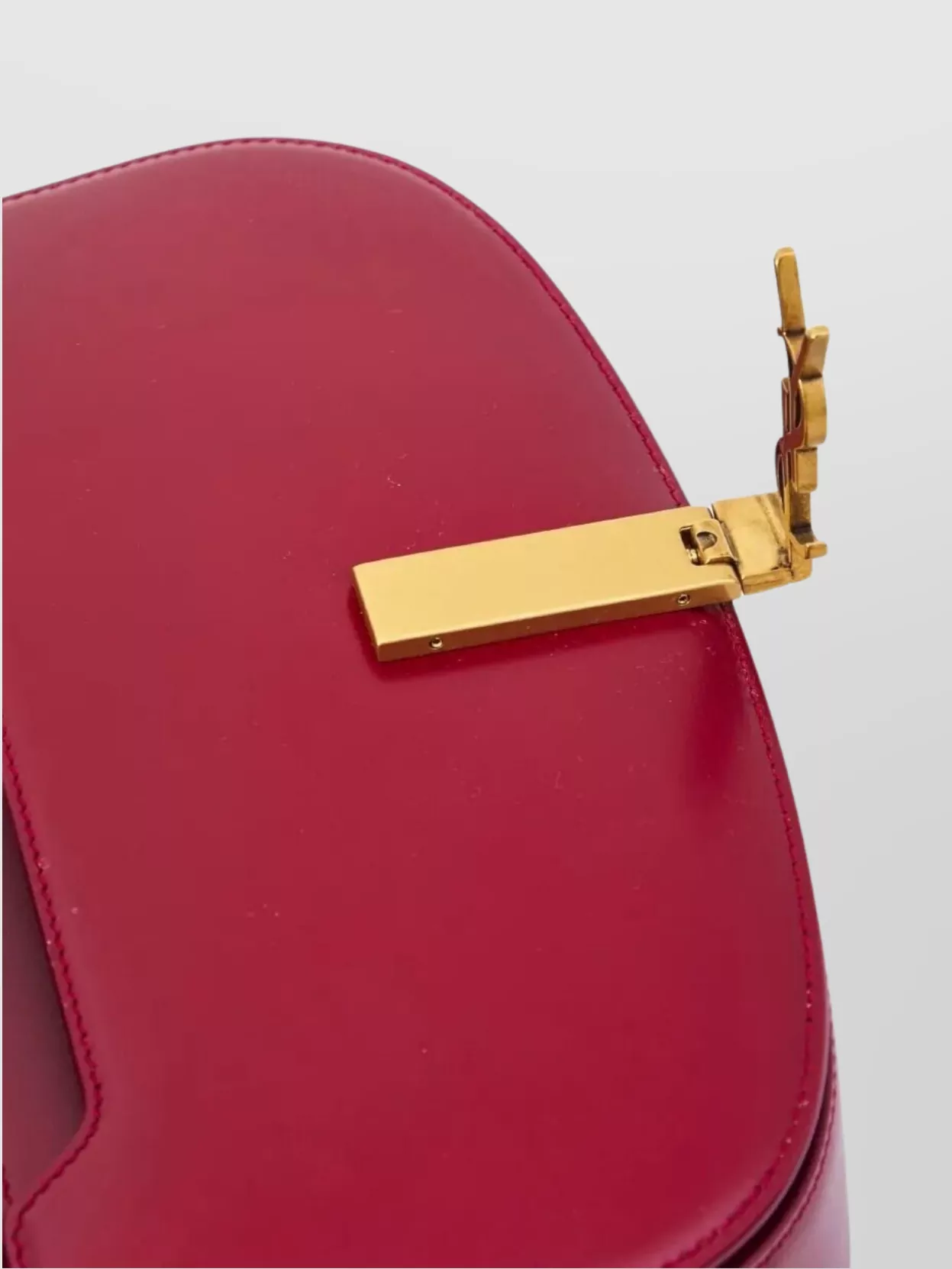 Saint Laurent Box Leather Cross-Body Bag Voltaire