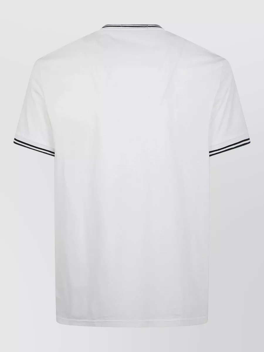 Fred Perry Cotton Short-Sleeve T-Shirt