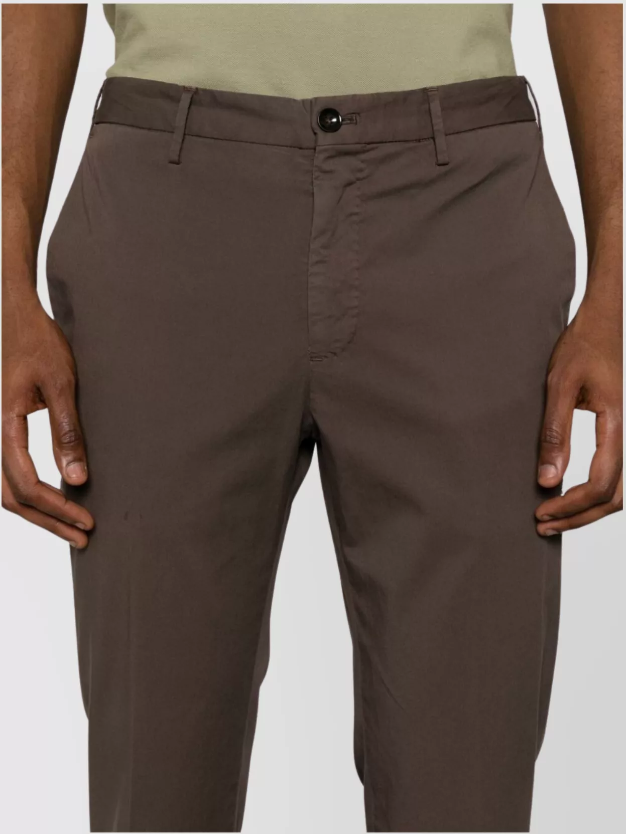 Incotex Tailored Trousers With Belt Loops And Pockets