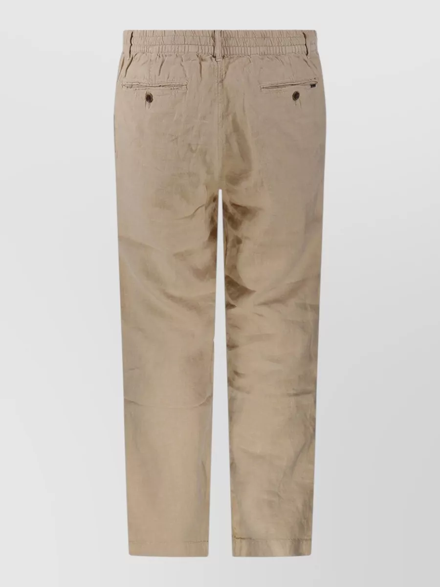 Ralph Lauren Linen Straight-Leg Trousers
