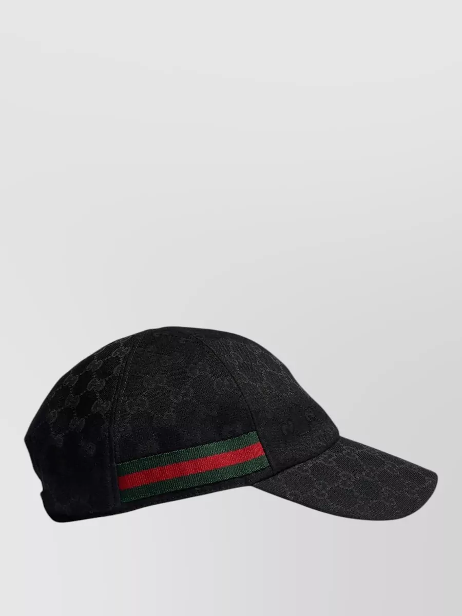 Gucci Logo-Pattern Baseball Cap