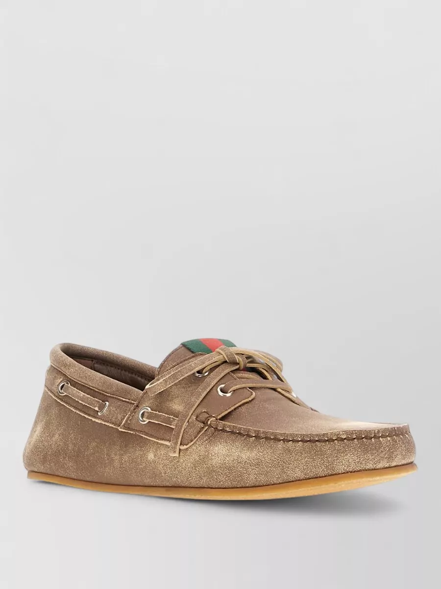 Gucci leather loafers