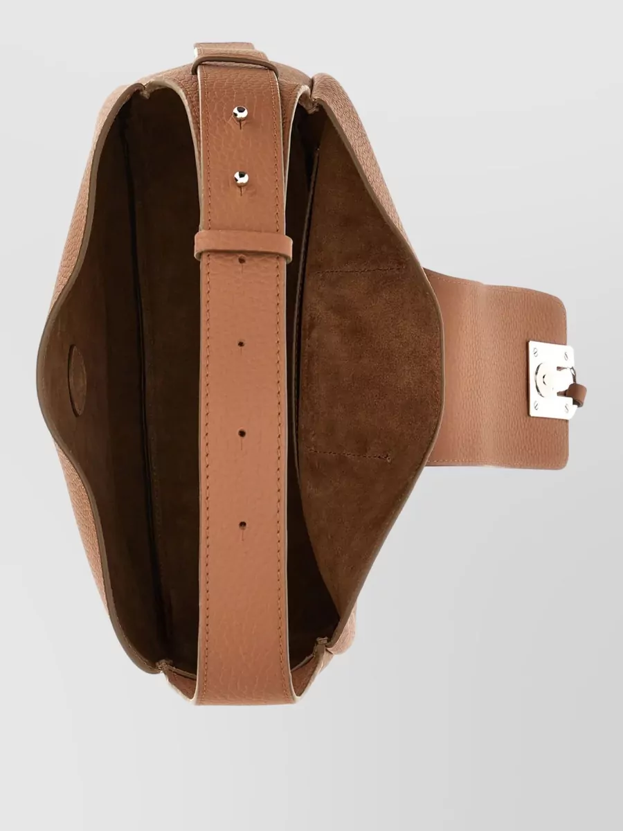 Hogan H-Hobo Leather Shoulder Bag