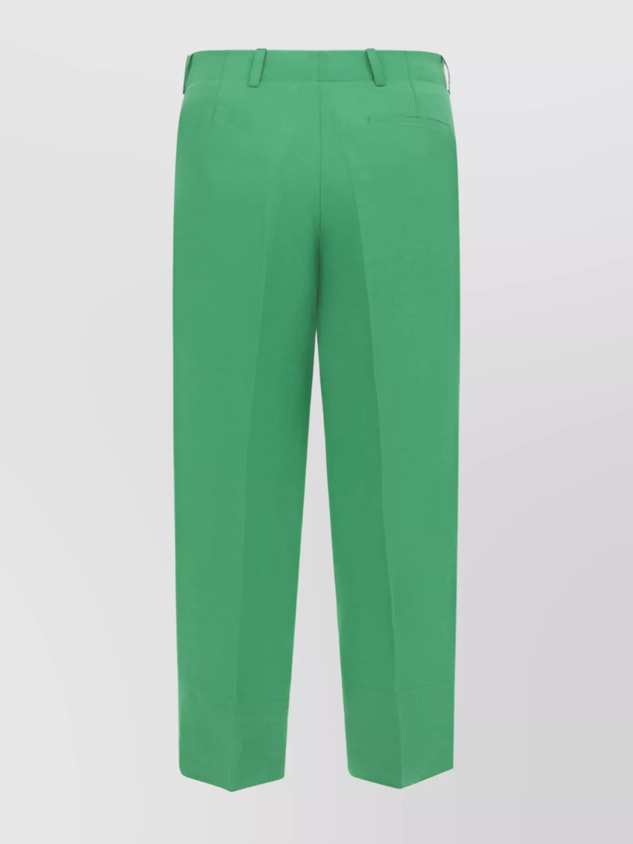Sportmax Summer Linen Trousers Pockets In Green