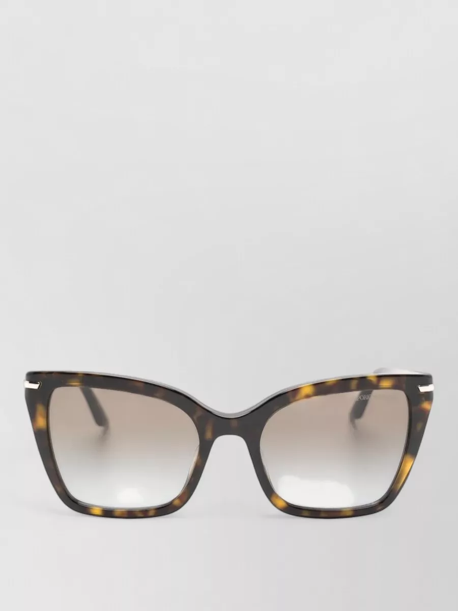 Emporio Armani geometric frame sunglasses