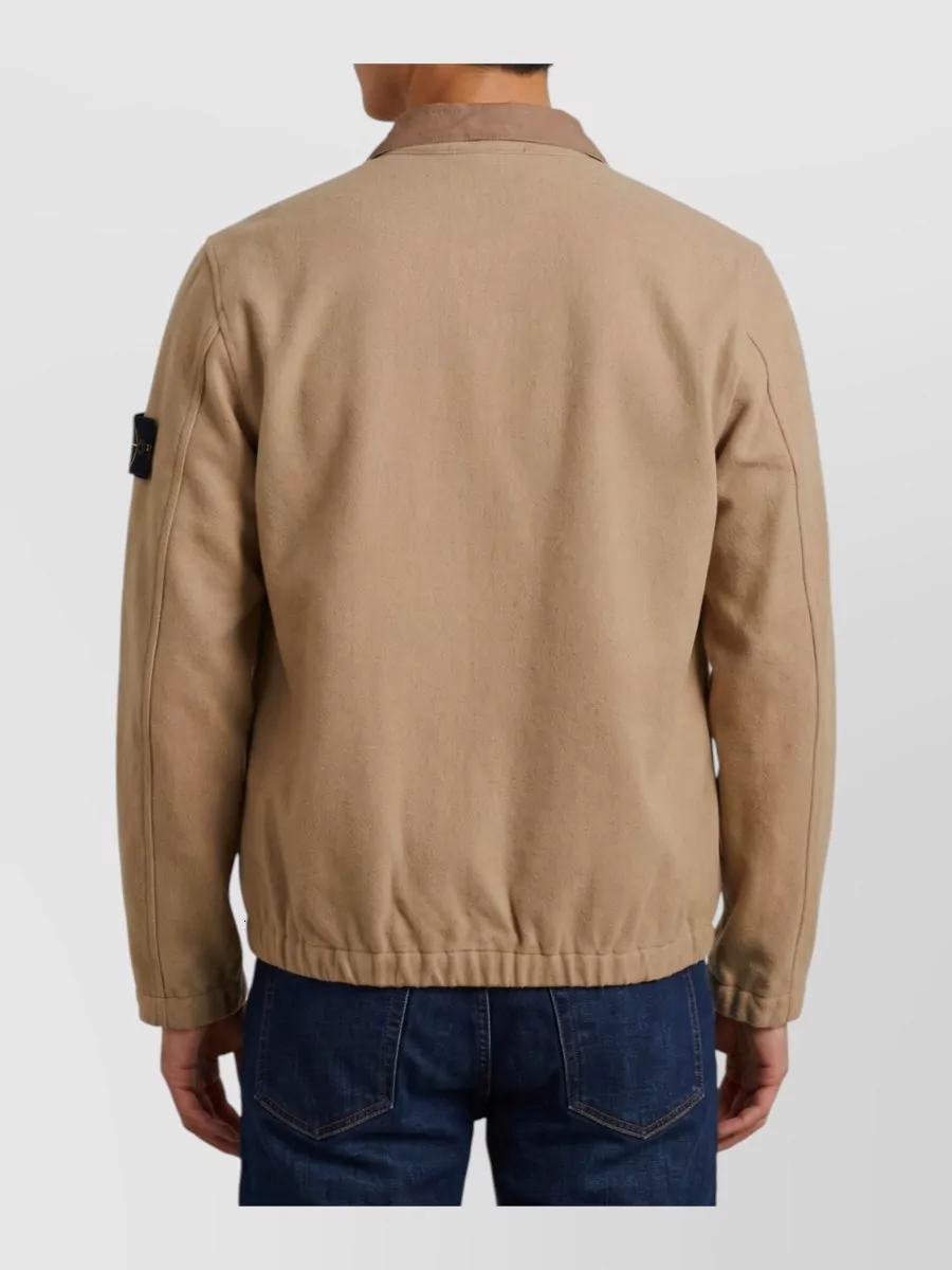 Stone Island Virgin Wool Overshirt