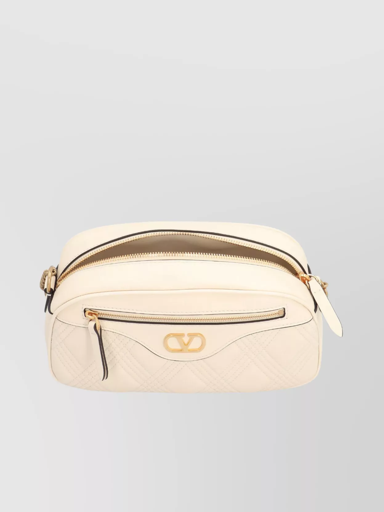 Valentino Quilted Leather Chain Shoulder Bag